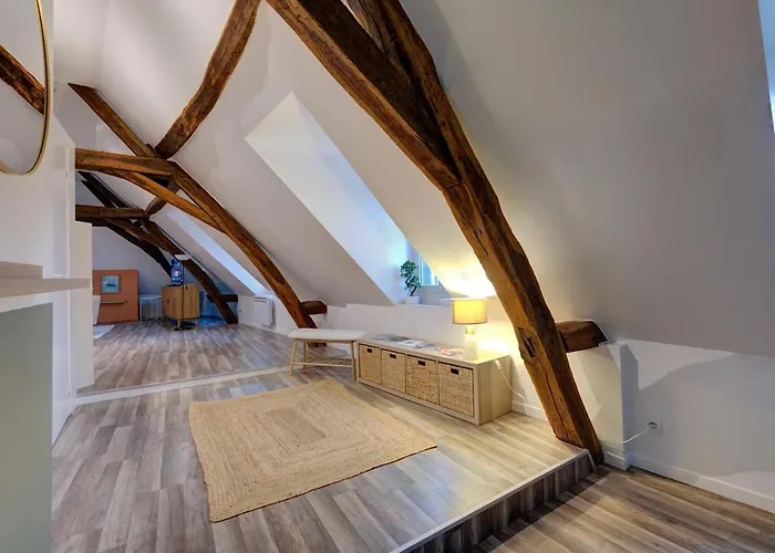 Magnifique Loft Au Pied Du Tram - Wifi - Bureau Apartmán *